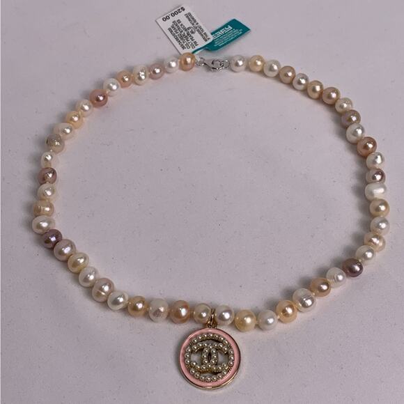 Effy Elegant Multi Color Pearl Necklace Chanel - Picture 2 of 9